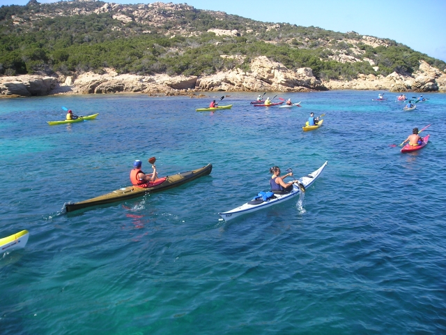 Canoeing in Sardinia 